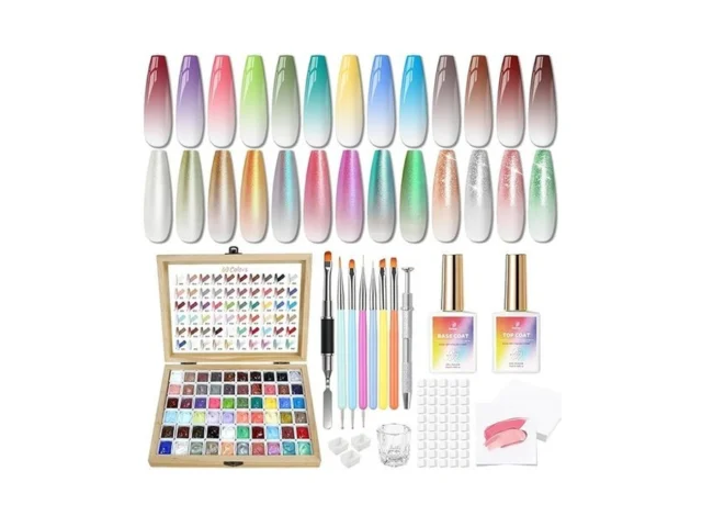 Karroy Sponge Pat Gel Polish Palette 60 Colors… Code