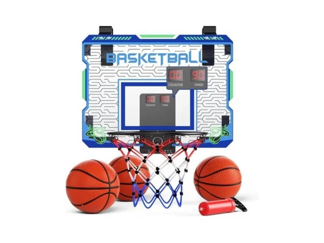 Indoor Mini Basketball Hoop For Kids – Over The… Code