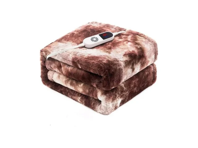 Ptq Electric Heated Blanket 50 X60 Luxury White… Code