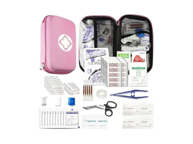 277pcs Compact Emergency First Aid Kit For Car… Code
