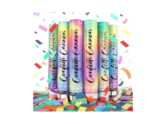 Confetti Poppers 6 Pack Biodegradable Confetti… Code