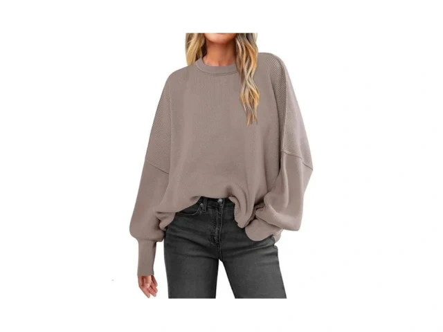 Logene Women S Oversized Crewneck Batwing Long… Code