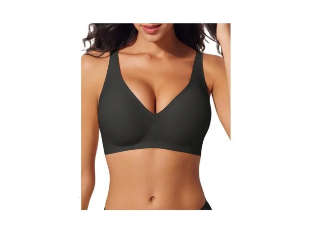 Liijoo Push Up Bras For Women Wireless Deep V… Code