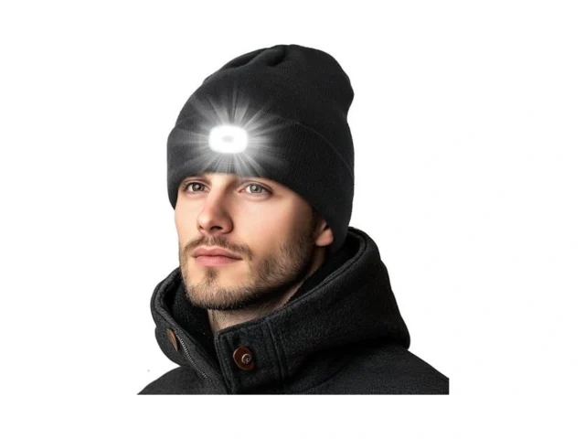 Unisex Beanie Hat With Led Light Usb Rechargeable… Code