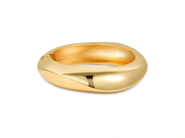 Aywfcbf Gold Bangles For Women 14k Gold Plated… Code