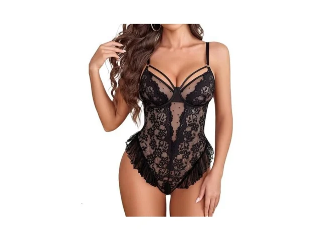 Avidlove Lingerie For Women Lace Bodysuit One Piece… Code