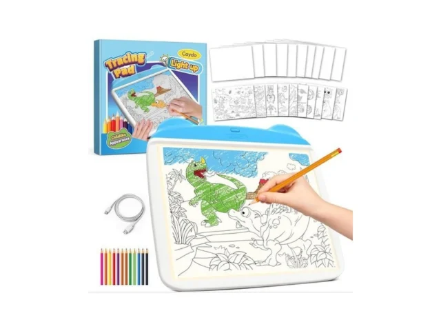 Caydo Light Up Tracing Pad 34pcs Set 3 Brightness… Coupon