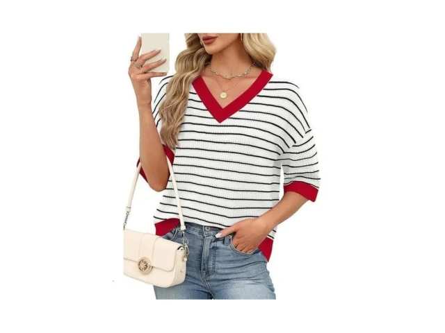 Wiholl Summer Sweaters For Women Lightweight 2026 V…