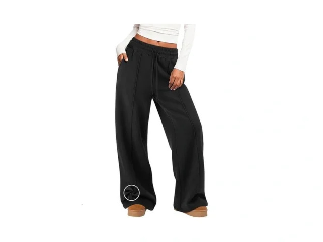 Miromiho Womens Wide Leg Sweatpants Fleece Lined… Code