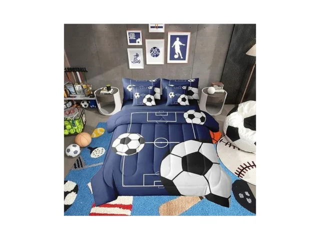 Erosebridal Football Bedding Set Full Size 7 Pieces… Code