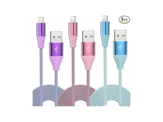 Iphone Charger Fast Charging 3pack 6ft Apple Mfi… Code