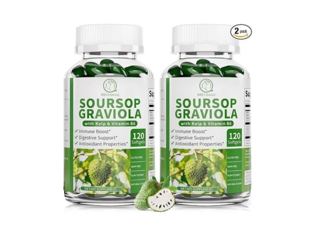 Bbeeaauu Soursop Graviola Capsules With Kelp For… Code