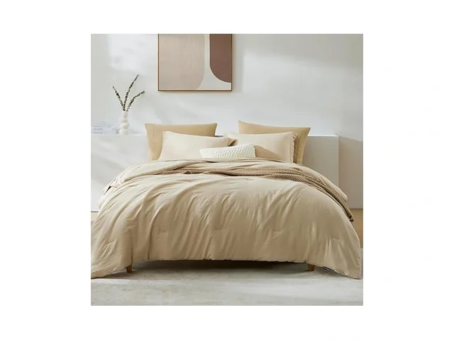 Wrensonge Twin Comforter Set- 5 Pieces Beige All… Code