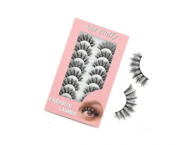Manga Lashes Natural Eyelashes Spiky False… Code