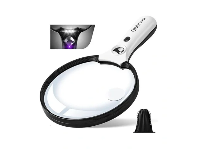 Large Magnifying Glass With Light Magnifier… Code