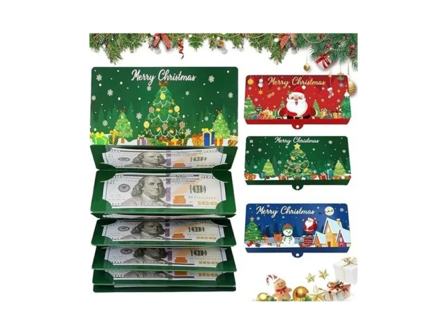 Poyicgs Christmas Cash Gift Envelopes Christmas… Code
