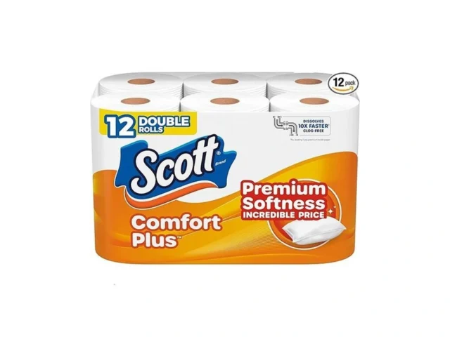 Scott Comfortplus Toilet Paper 12 Double Rolls 231… Coupon