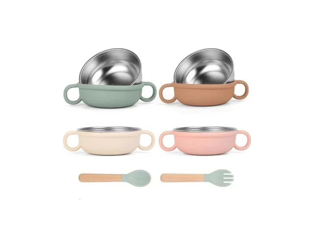 Yummy Sam 4pack Stainless Steel Baby Bowls With… Code