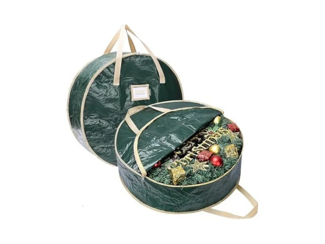 Baleine Wreath Storage Container 2 Pack Christmas… Code