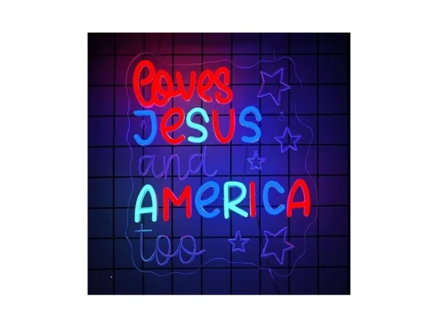Jesus Neon Signs For Wall Decor Loves Jesus And… Code