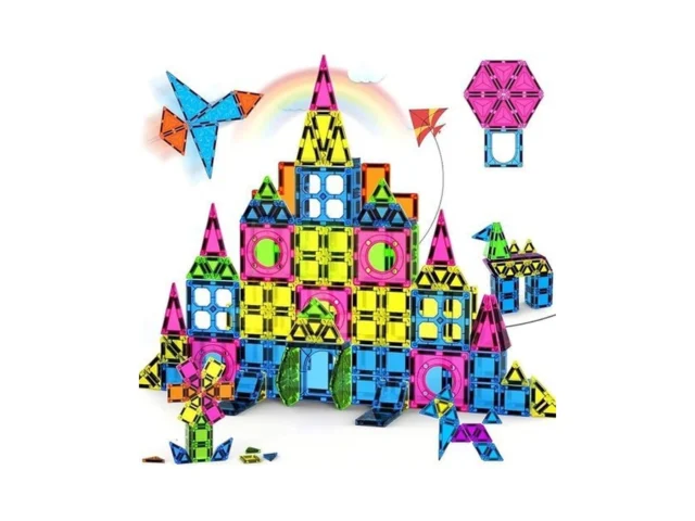 Ronqs 250 Pcs 3d Stem Educational Magnetic Tiles… Code