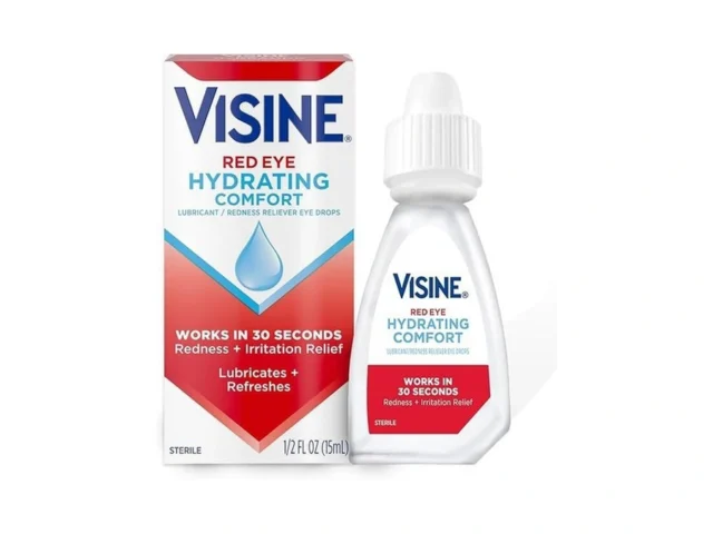 Visine Red Eye Hydrating Comfort Redness Relief And…