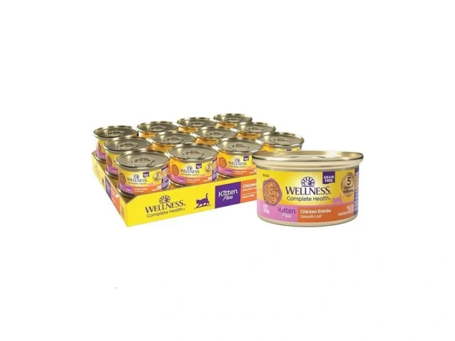 Wellness Complete Health Pate Kitten Wet Cat Food… Coupon