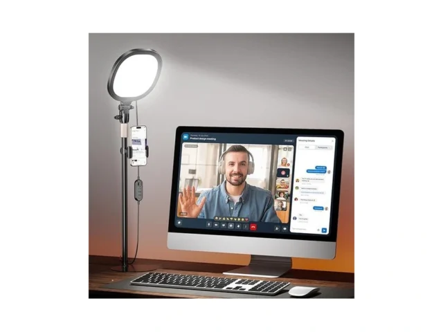 Pqrqp Ring Light With Stand Adjustable Desktop… Code