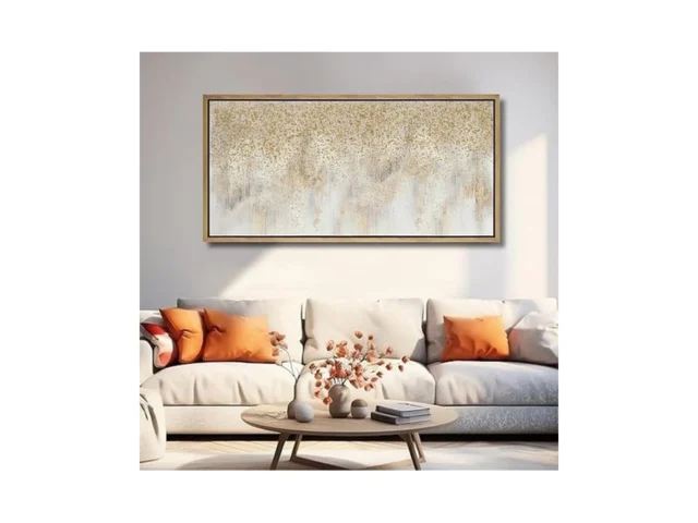 Train2 Art Abstract Wall Art For Living Room Gold… Code