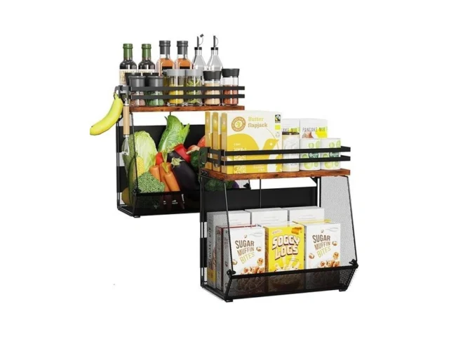 Couwilson Magnetic Shelf For Fridge With Wood Lid -… Code