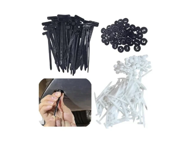 100 Pcs Nylon Universal Cable Tie Buckle Heavy Duty… Code