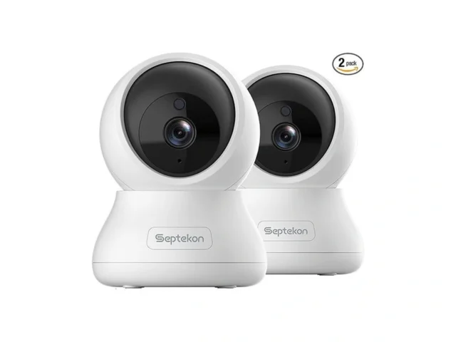 Septekon 2 Pack Indoor Pan Tilt Security Camera For… Code