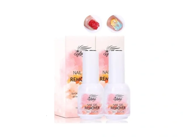 Gellaktik Gel Nail Polish Remover 2 Pack 15ml… Code
