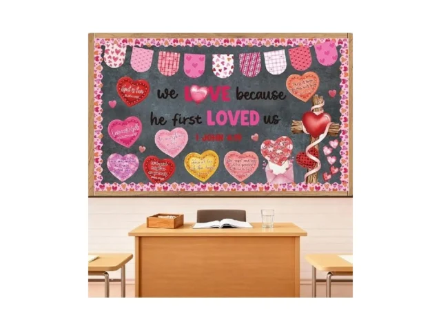 Valentines Day Bulletin Board Decorations -… Code