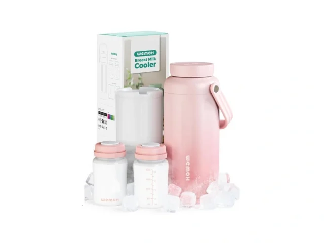 Wemoh Breast Milk Cooler Bottle – 12h Ice-cold 24h… Code