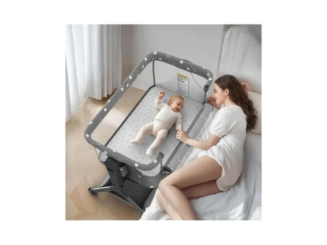 Biusikan 3 In 1 Baby Bassinet Rocking Bassinet… Code