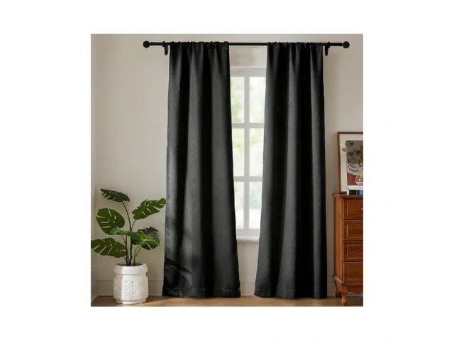 Wrensonge Blackout Curtains For Bedroom Black… Code