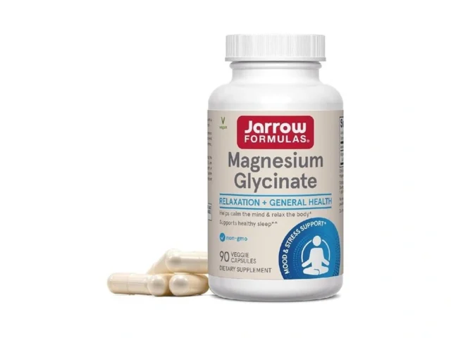 Jarrow Formulas Magnesium Glycinate Veggie Capsules…
