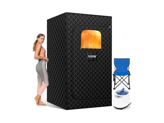 X-vcak Upgraded Portable Sauna Box For Home… Code