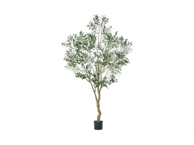 Myellu 7ft Olive Tree Artificial Plant Decor – Tall… Code