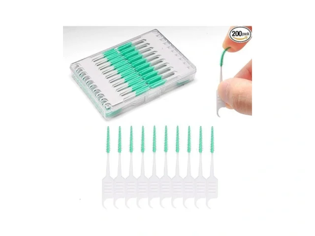 Acskd 200pcs Dental Floss Picks Dual-use… Code