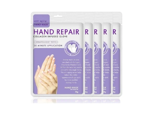 Hand Mask Moisturizing Glove 5 Pack Hydrating Masks… Code
