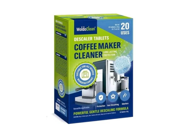 Woldoclean Coffee Machine Cleaner Descaler Tablets… Coupon