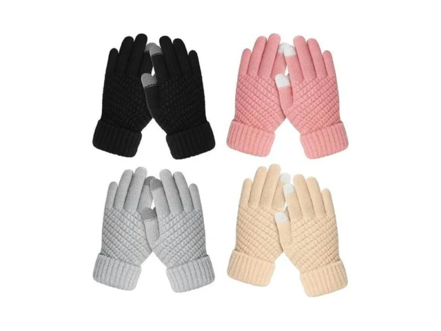 Clothclose 4 Pairs Kids Winter Gloves For Boys… Code