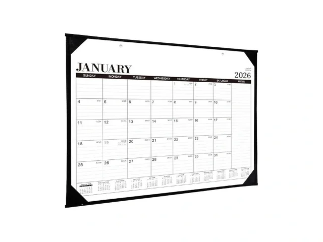 2026 Desk Calendar – 12 Months Large Desk Calendar… Code