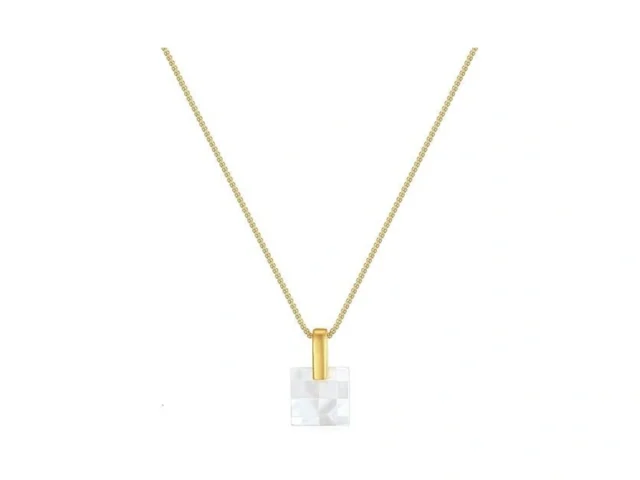 Rhinelife – 18k Gold Plated Pendant Necklace For… Coupon
