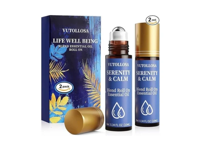 2-pack Serenity Calm Essential Oil Roll On For… Code