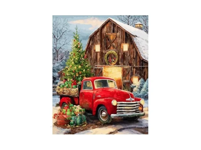 Reivworl Christmas Paint By Numbers Kit For Adults… Code