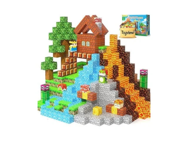 100pcs Magnetic Blocks Magnetic Building Blocks… Code