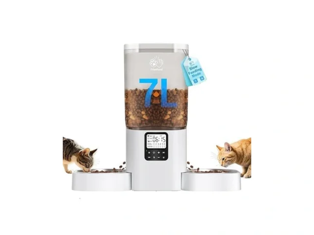 Frienhund Timed Automatic Cat Feeder 2 Cats With… Code
